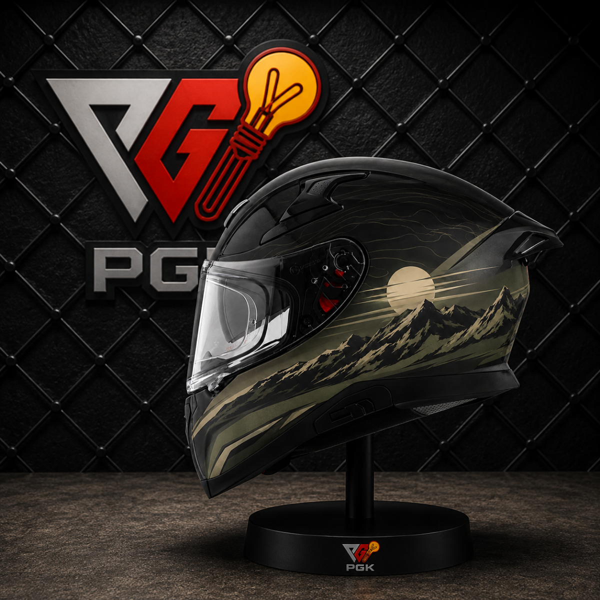 Helmet - Sunset Ridge Wrap