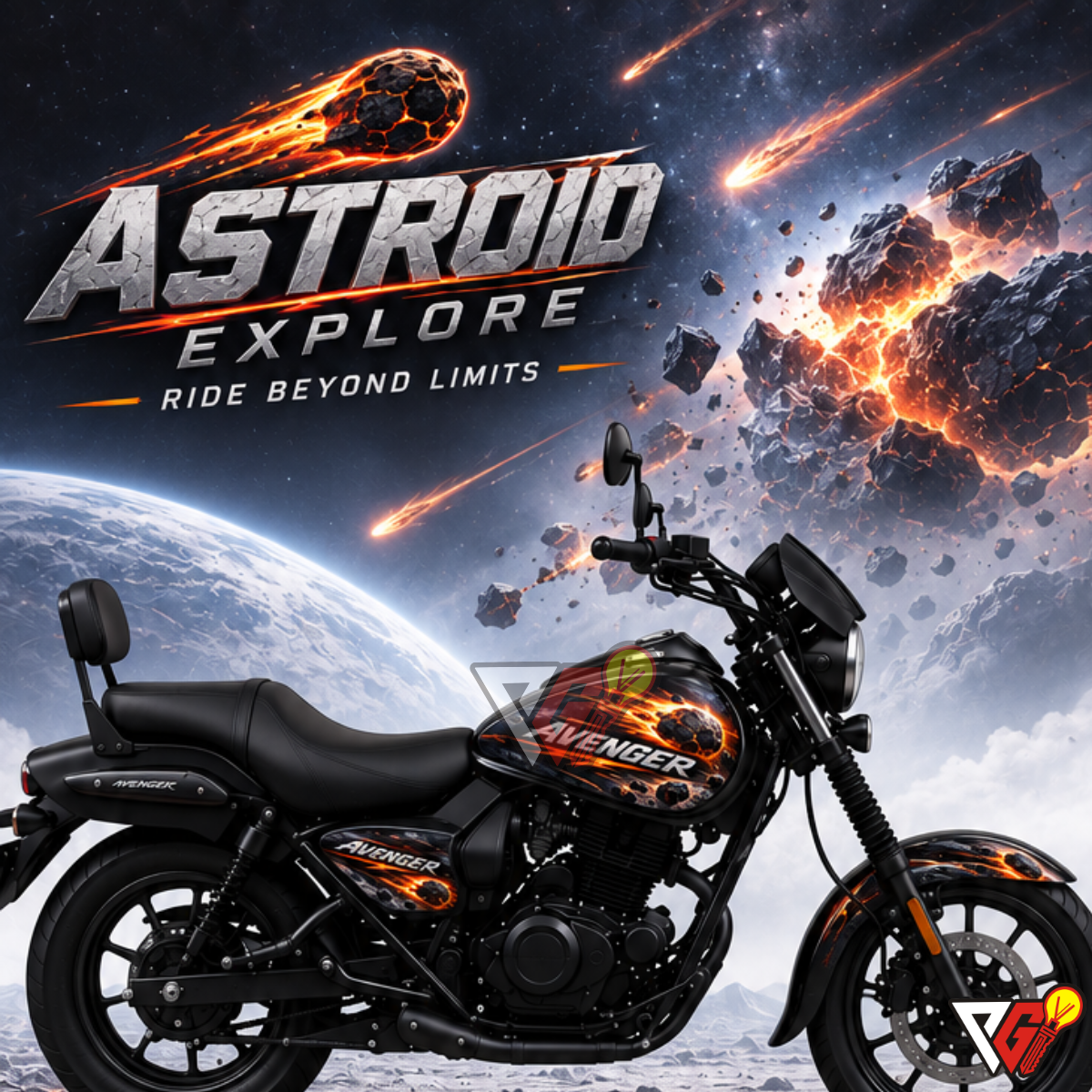Bajaj Avenger - Astroid Explore Wrap