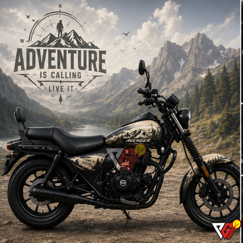 Bajaj Avenger - Adventure Is Calling Wrap