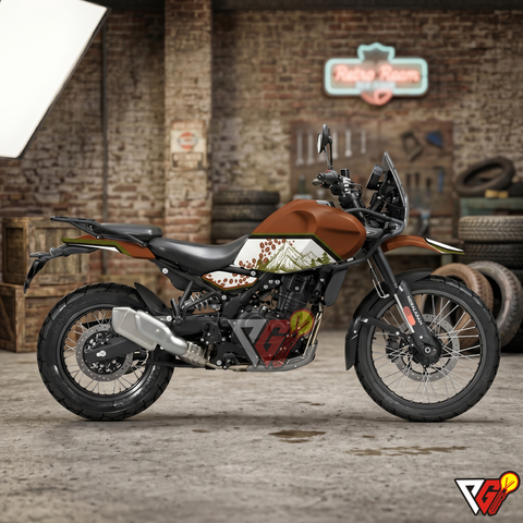 Royal Enfield Himalayan 450 - Rust Brown Wrap