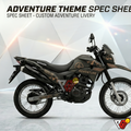 Honda NX200 - Adventure Topo Edition Wrap