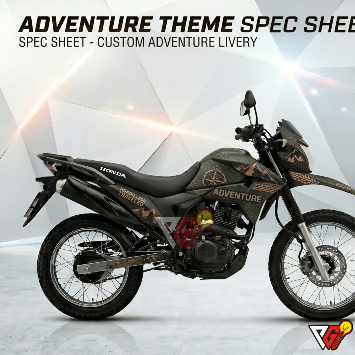 Honda NX200 - Adventure Topo Edition Wrap