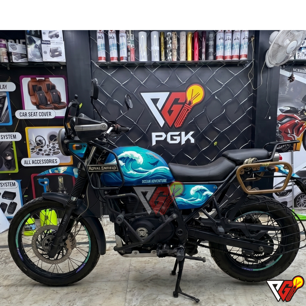 Royal Enfield Himalayan 411 - Ocean Adventure Wrap