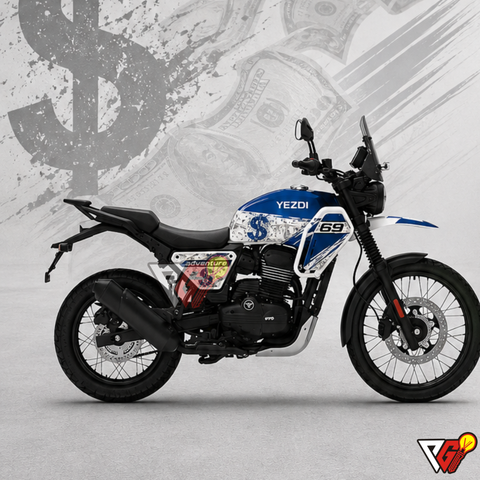 Yezdi Adventure - Dollar Sign Wrap