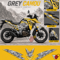 Suzuki V-Strom 250 - Grey Camou Wrap