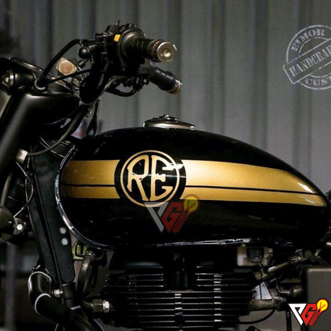 Royal Enfield Classic 350 - Black Gold Heritage Wrap