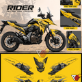 Suzuki V-Strom 250 - Rider Wrap