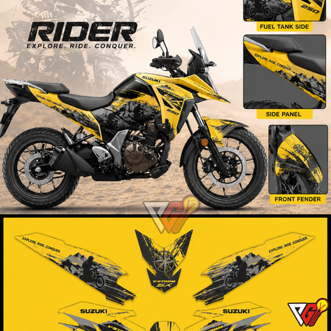Suzuki V-Strom 250 - Rider Wrap
