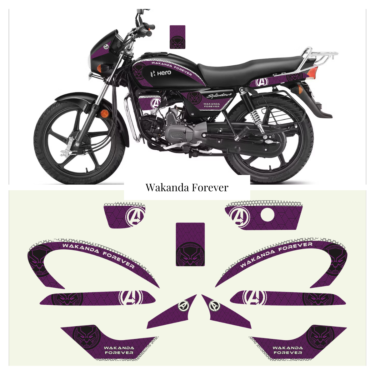 Hero Splendor Graphics Kit
