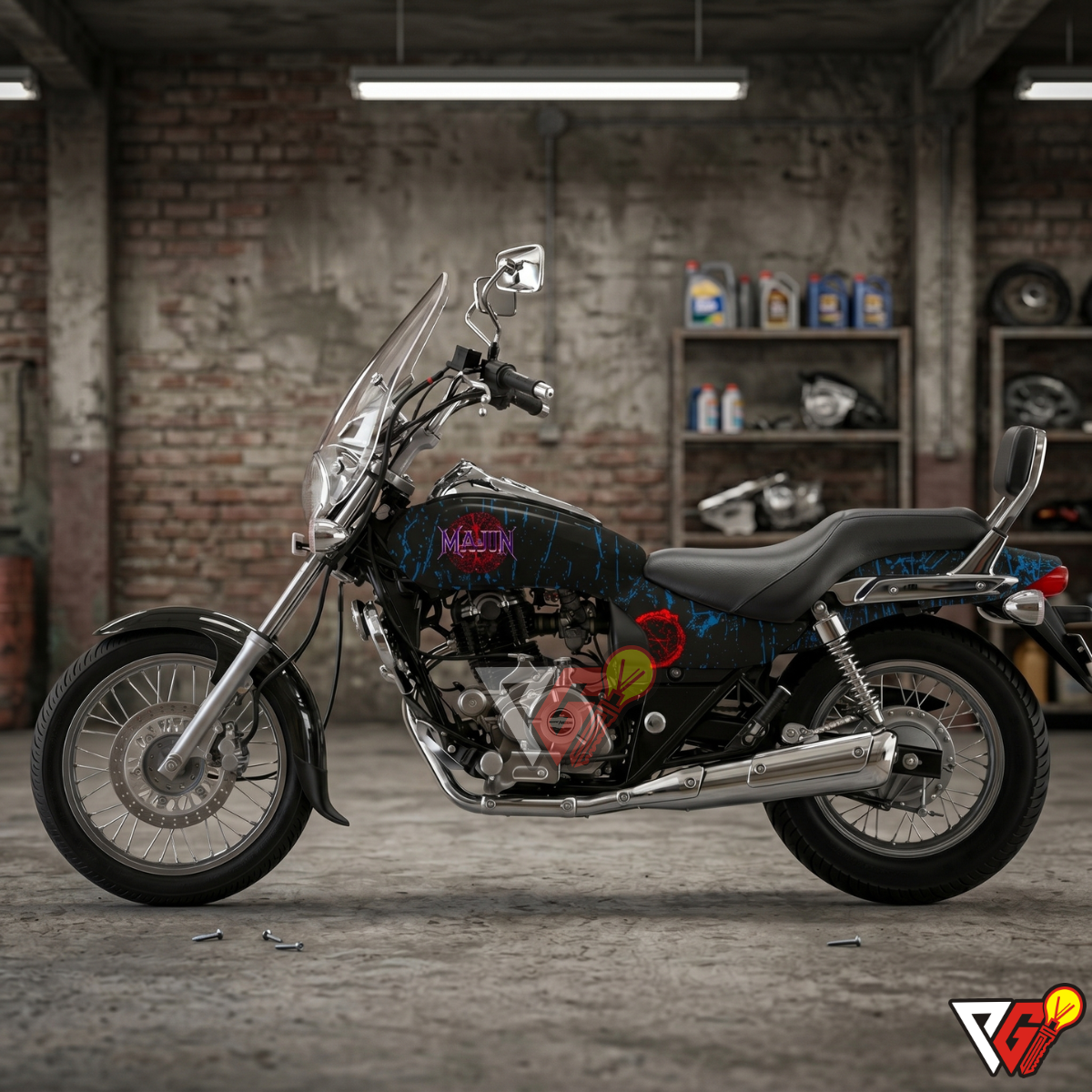 Bajaj Avenger - Majun Wrap