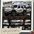 Mahindra Thar Roxx - Savage Terrain Wrap