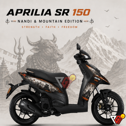 Aprilia SR150 - Nandi & Mountain Edition Wrap