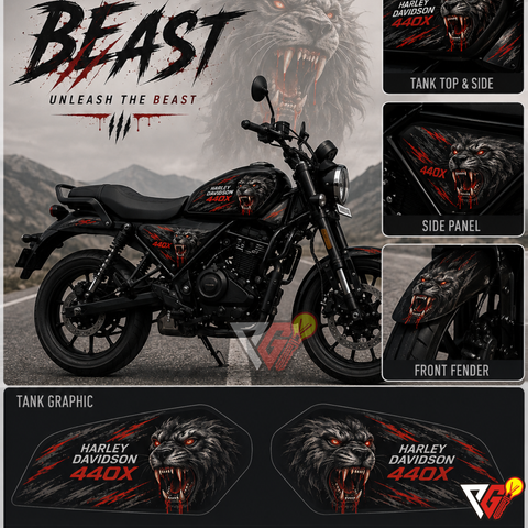 Harley-Davidson X440 - Beast Wrap