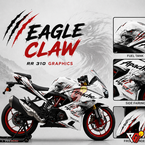TVS Apache RR 310 - Eagle Claw Wrap