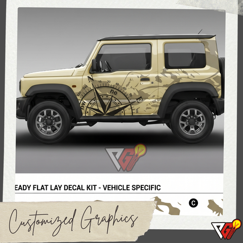 Suzuki Jimny - Compass Camo Wrap