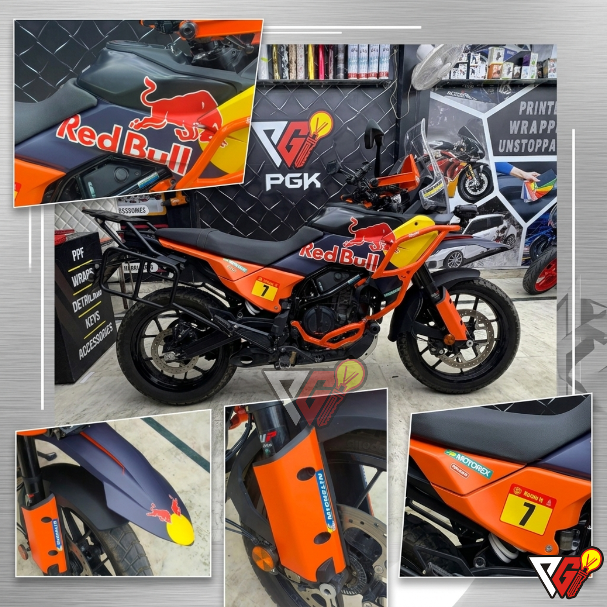 KTM 390 Adventure - Red Bull Factory Wrap