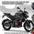 Bajaj Pulsar NS 125-200 - Camouflage Wrap