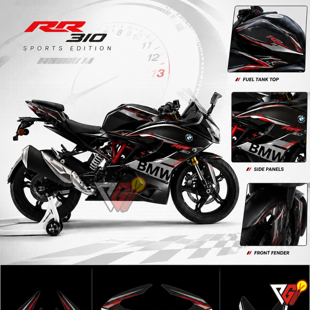 BMW RR310 - Sports Edition Wrap