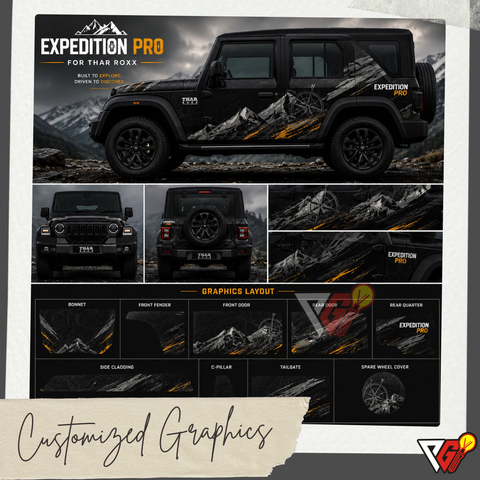 Mahindra Thar Roxx - Expedition Pro Wrap