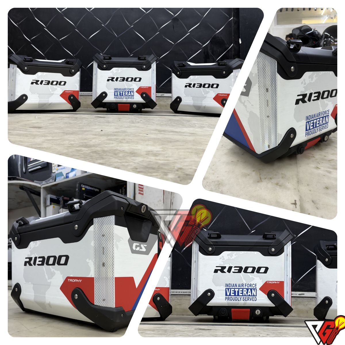 BMW R1300 - Veteran Wrap (White/Red)