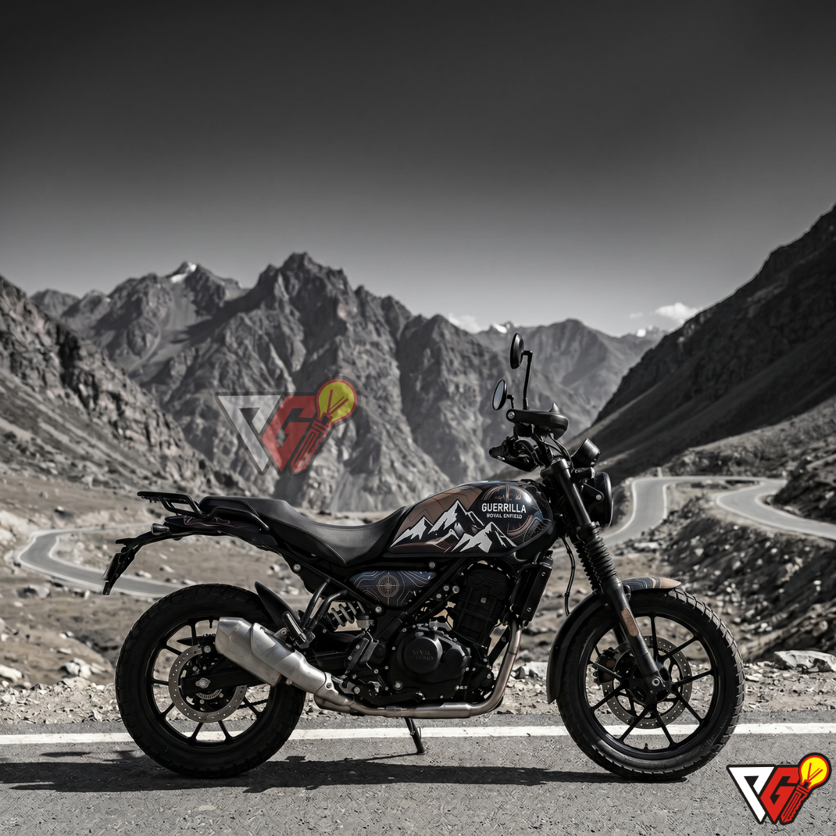 Royal Enfield Guerrilla 450 - Mountain Mono Wrap