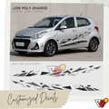 Hyundai Grand i10 - Low Poly Shards Decal