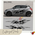 Suzuki Swift - Skull Strike Decal