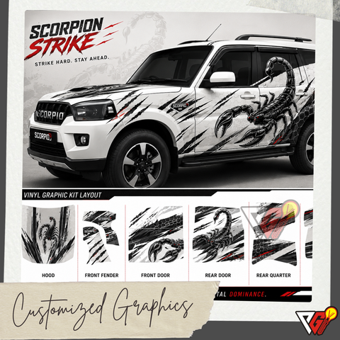 Mahindra Scorpio - Scorpion Strike Wrap