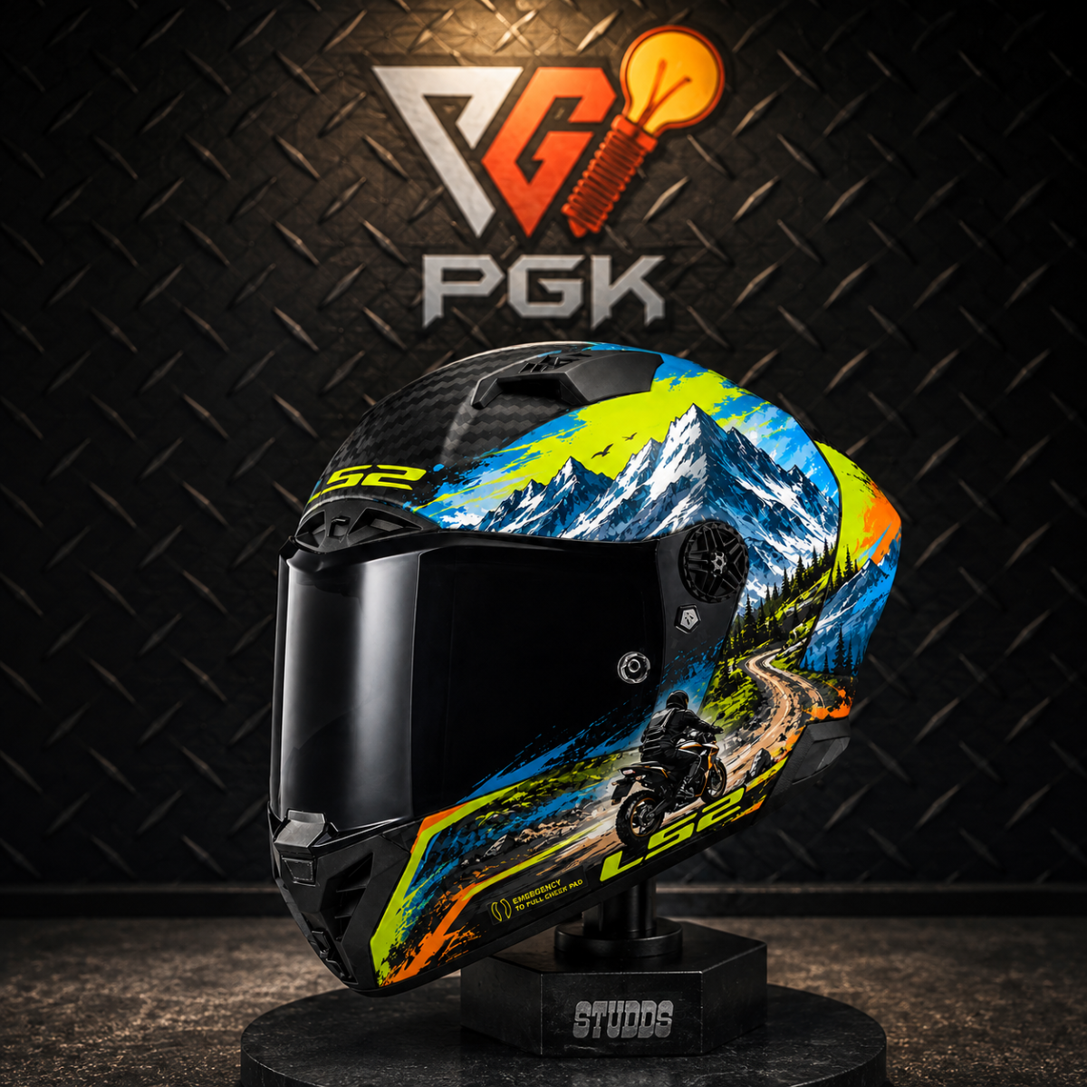 Helmet - Alpine Rider Wrap