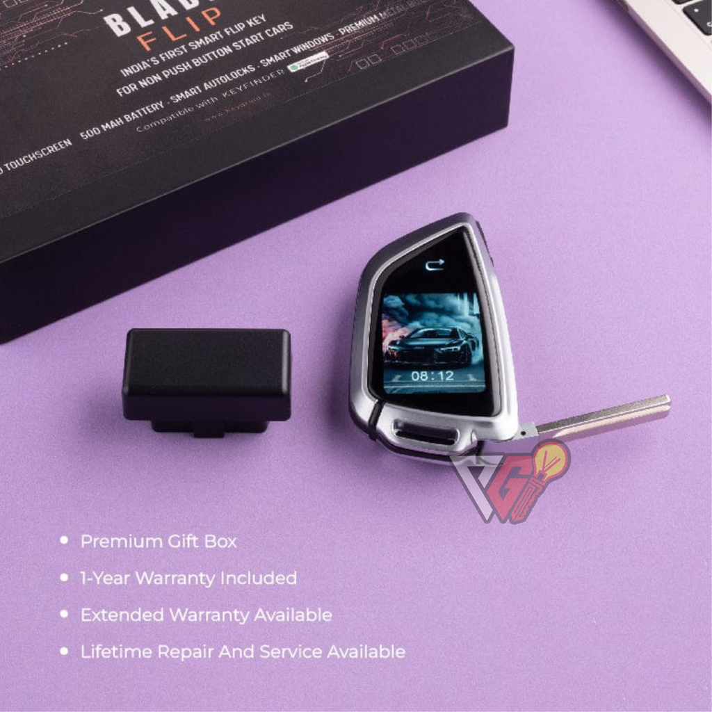 Keydroid Blade Flip Smart Key - Hyundai