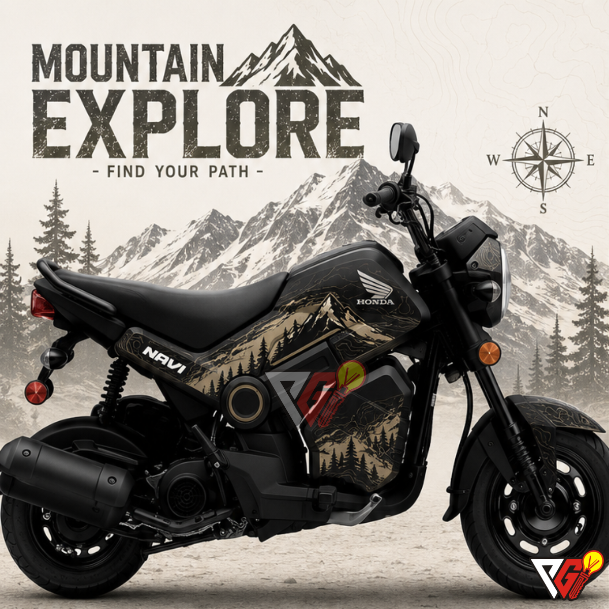 Honda Navi - Mountain Explore Wrap