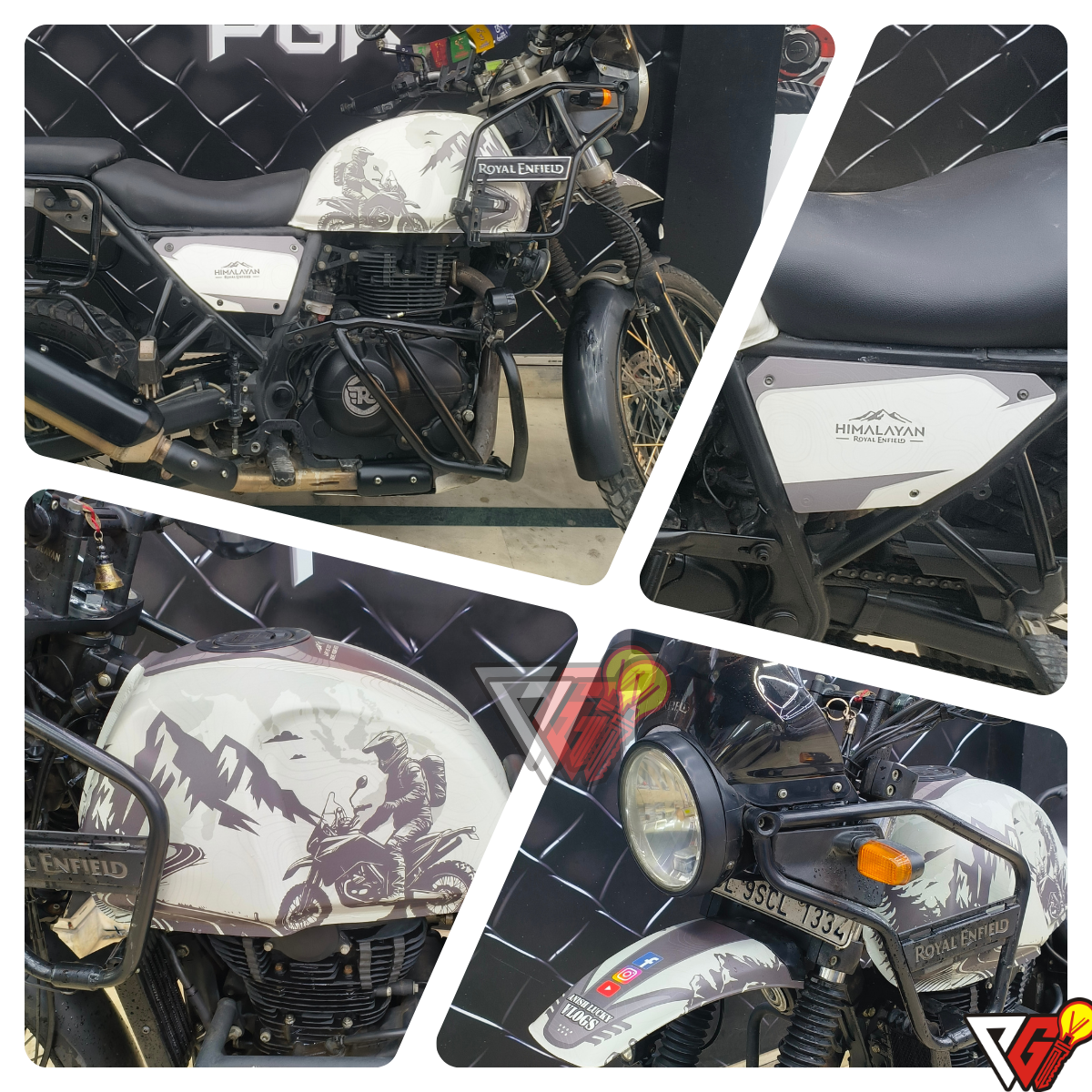 Royal Enfield Himalayan 411 - Mountain Rider Wrap