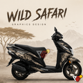 Honda Dio - Wild Safari Wrap