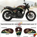 Royal Enfield Hunter 350 - Forest Mountain Wrap