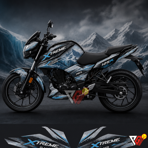 Hero Xtreme 125R - Glacier Explorer Wrap
