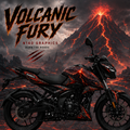Bajaj Pulsar N160 - Volcanic Fury Wrap