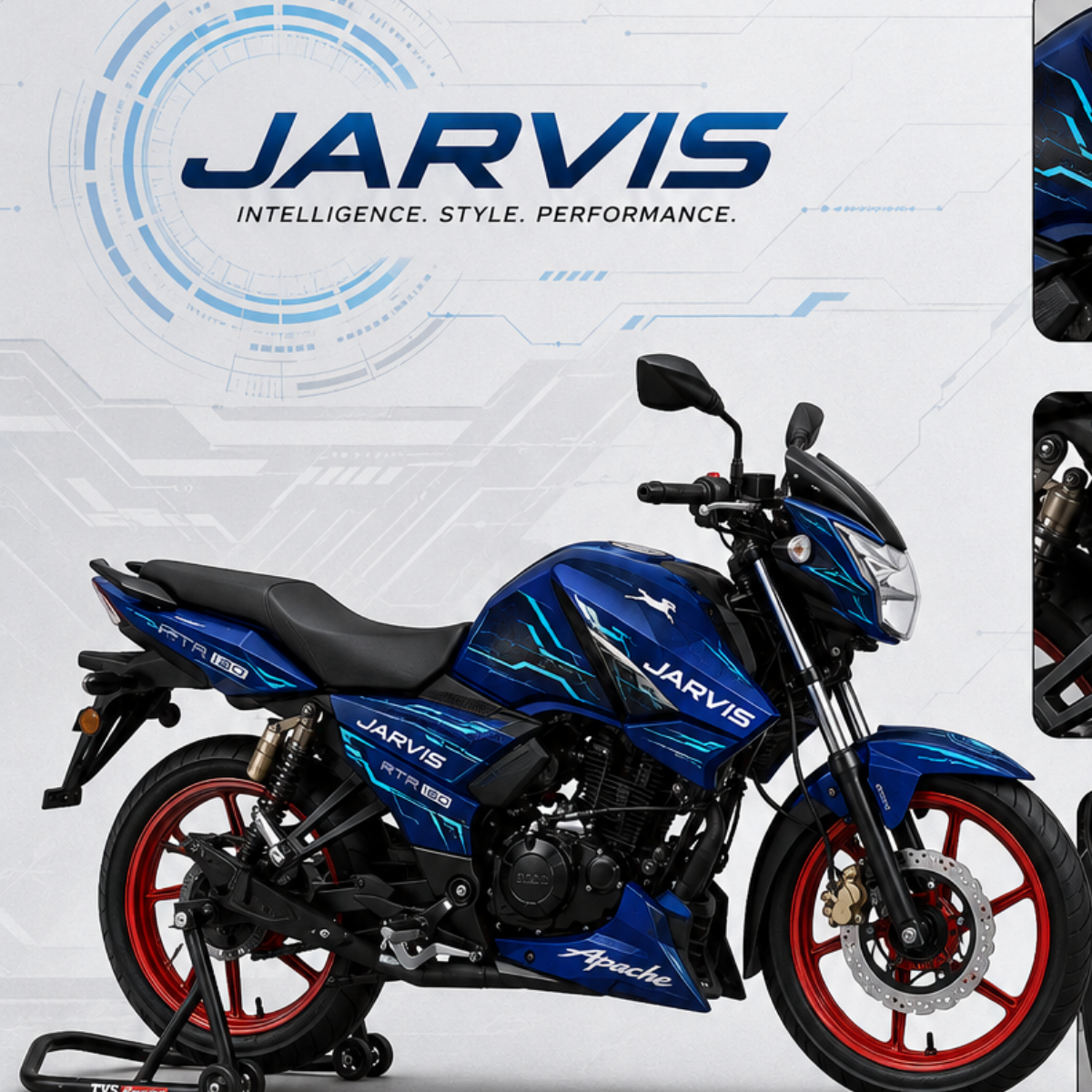 TVS Apache RTR 160 - Jarvis Wrap