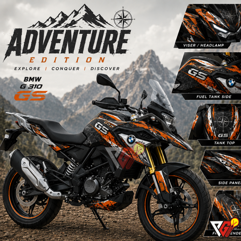 BMW G310GS - Adventure Splatter Wrap