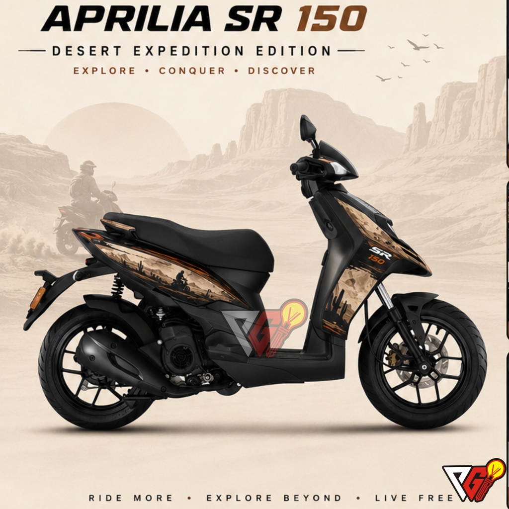 Aprilia SR150 Graphics Kit