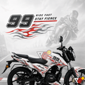TVS Apache RTR 160 4V - Stay Fierce Flame Wrap