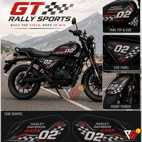 Harley-Davidson X440 - GT Rally Sports Wrap