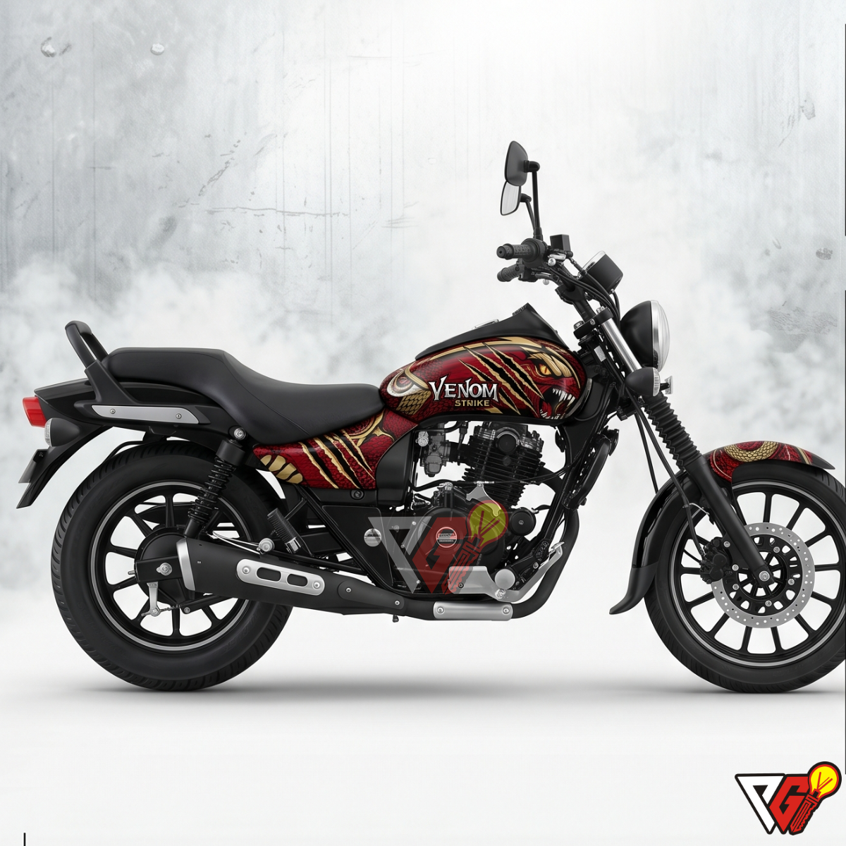 Bajaj Avenger - Venom Strike Serpent Wrap