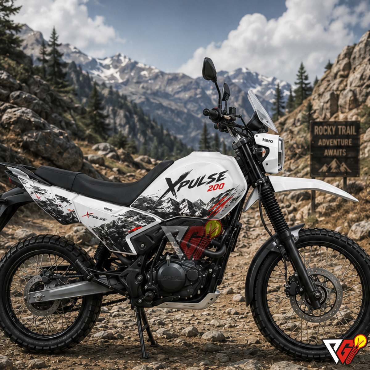 Hero Xpulse 200 Graphics Kit