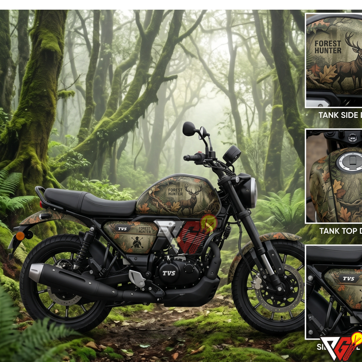 TVS Ronin - Forest Hunter Wrap
