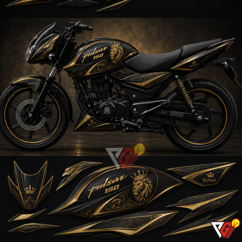 Bajaj Pulsar 150 - Royal Lion Wrap