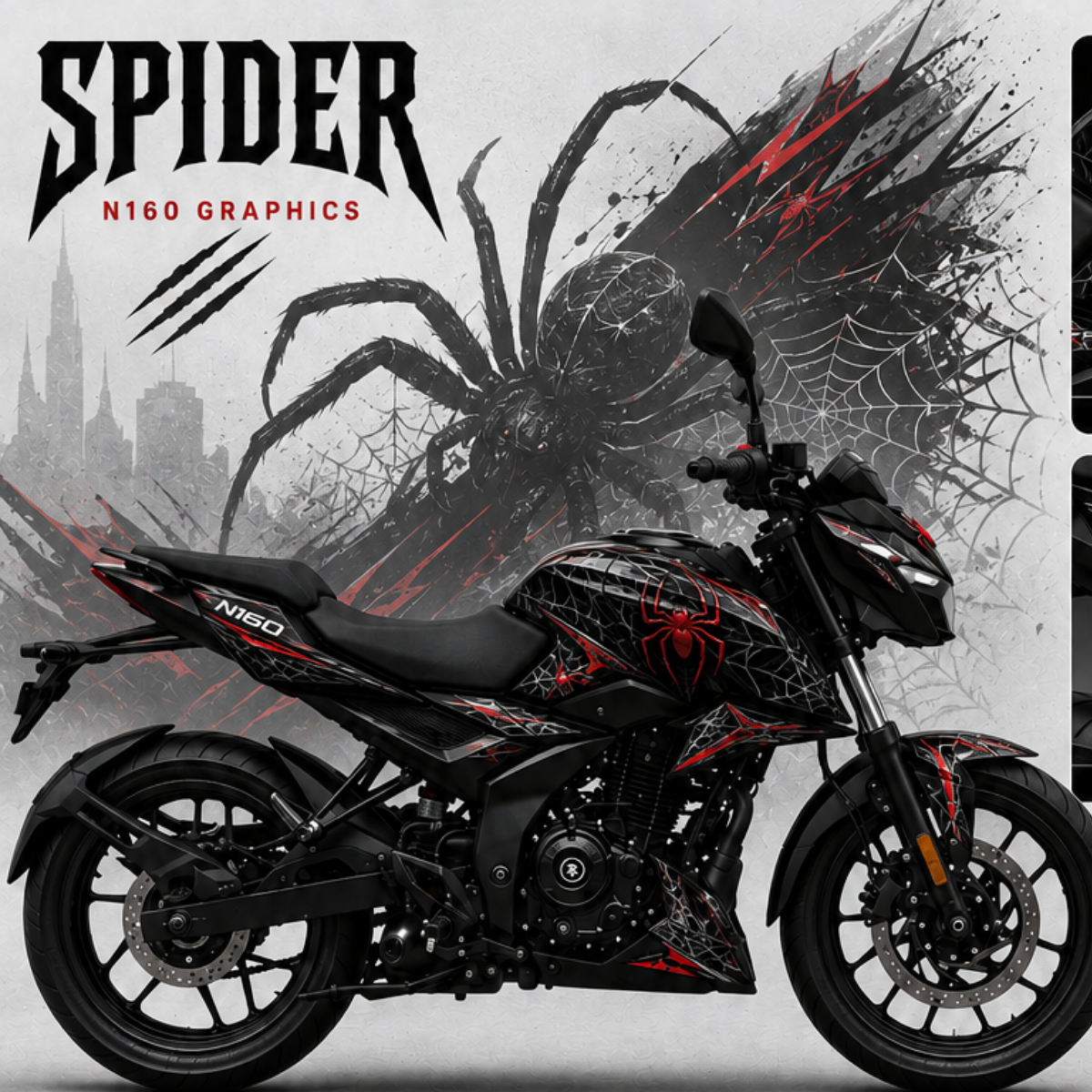 Bajaj Pulsar N160 - Spider Wrap