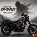 Bajaj Avenger - Built in Shadows Wrap