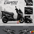 Suzuki Burgman Street EX - Grey Camou Wrap