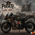 Bajaj Pulsar RS200 - Pirate Wrap