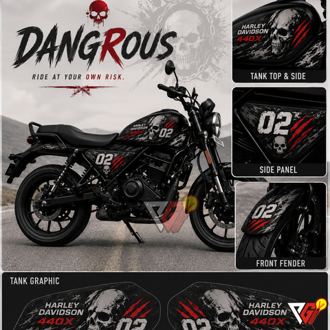 Harley-Davidson X440 - Dangerous Wrap